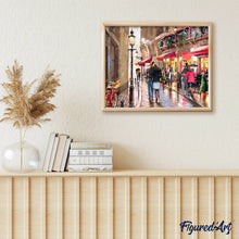 Load image into Gallery viewer, Paint by numbers | Going to the restaurant | advanced cities | Figured'Art