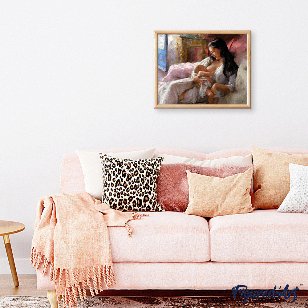 Paint by numbers - Breastfeeding – Figured'Art