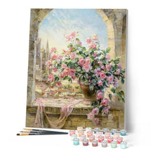 Load image into Gallery viewer, paint by numbers | Pretty Bouquet | advanced flowers | FiguredArt
