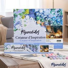 Load image into Gallery viewer, paint by numbers | Eiffel Tower in the Storm | cities intermediate | FiguredArt