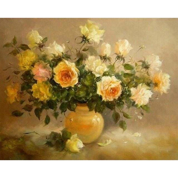 paint by numbers | Fragrant Flowers | flowers intermediate | FiguredArt