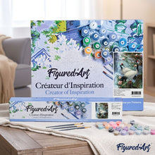 Load image into Gallery viewer, paint by numbers | Crane with Red Head | advanced animals birds cranes | FiguredArt
