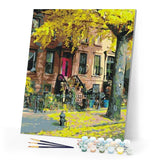 paint by numbers | Porch | cities intermediate | FiguredArt