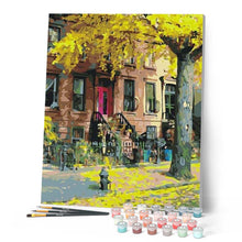 Load image into Gallery viewer, paint by numbers | Porch | cities intermediate | FiguredArt