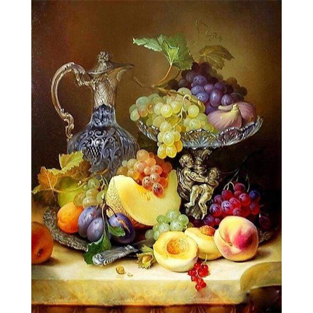 paint by numbers | Fruits | flowers intermediate | FiguredArt