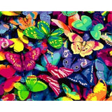 paint by numbers | Colorful Butterflies | animals butterflies easy | FiguredArt