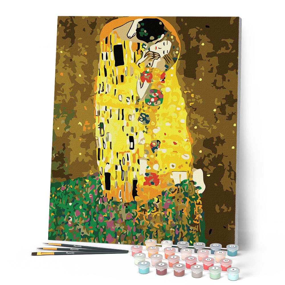 Paint by numbers - The Kiss - Gustav Klimt – Figured'Art