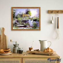 Load image into Gallery viewer, paint by numbers | The Lake House | advanced landscapes | FiguredArt