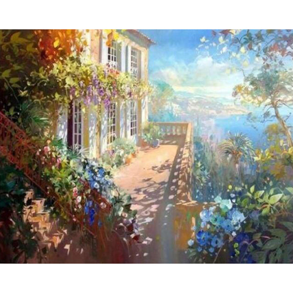 paint by numbers | The sun shines | advanced landscapes | FiguredArt