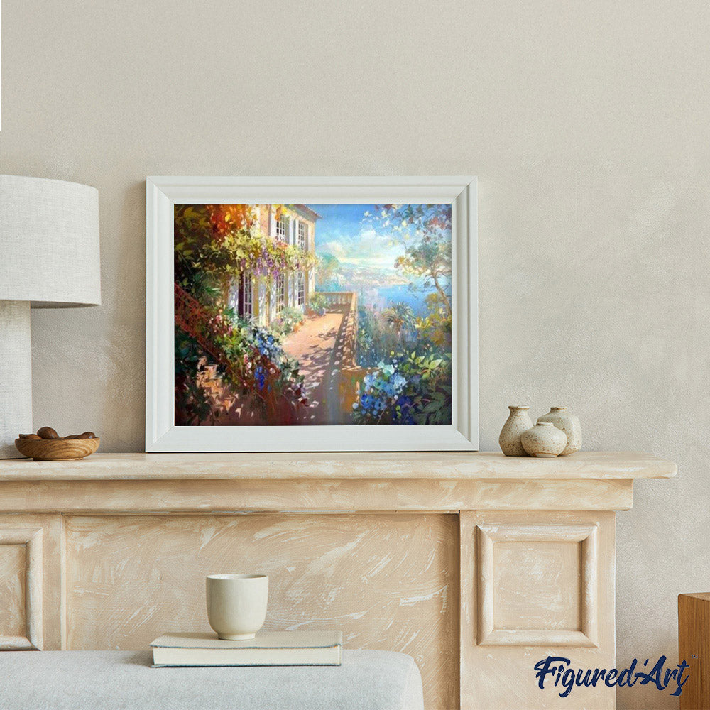 paint by numbers | The sun shines | advanced landscapes | FiguredArt