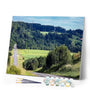paint by numbers | Road in the countryside | advanced landscapes | FiguredArt