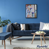 paint by numbers | Purple Glass Vase | flowers intermediate | FiguredArt