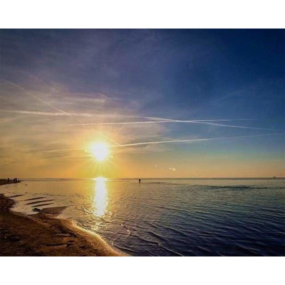 paint by numbers | Sunset at Seaside | intermediate landscapes | FiguredArt