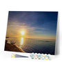 paint by numbers | Sunset at Seaside | intermediate landscapes | FiguredArt