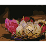 paint by numbers | Small Roses | flowers intermediate | FiguredArt