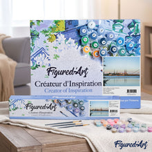 Load image into Gallery viewer, paint by numbers | City and River | cities intermediate | FiguredArt