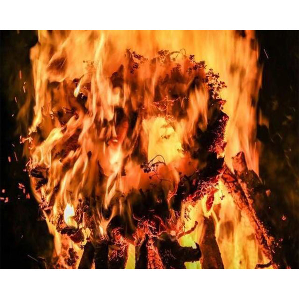 paint by numbers | Fire | intermediate landscapes | FiguredArt