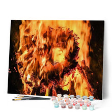 Load image into Gallery viewer, paint by numbers | Fire | intermediate landscapes | FiguredArt