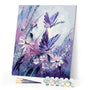 paint by numbers | Flowers and Butterflies | animals butterflies intermediate | FiguredArt