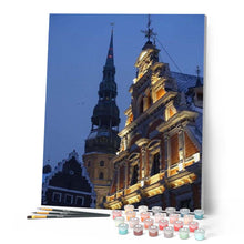 Load image into Gallery viewer, paint by numbers | Ancient Tower | cities intermediate | FiguredArt