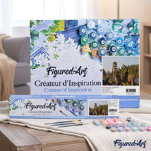 Load image into Gallery viewer, paint by numbers | Tower in the Forest | advanced landscapes | FiguredArt