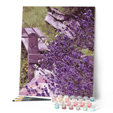 Load image into Gallery viewer, paint by numbers | Beautiful Lilac | advanced flowers | FiguredArt