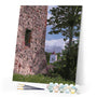 paint by numbers | Medieval building | advanced landscapes trees | FiguredArt