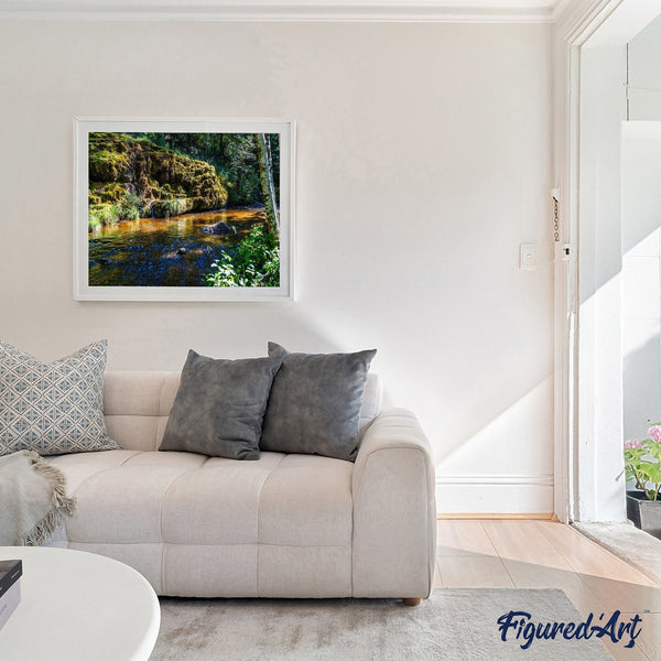 paint by numbers | Fishing River | advanced landscapes mountains | FiguredArt