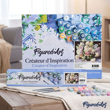 Load image into Gallery viewer, paint by numbers | Beautiful Vase | flowers intermediate | FiguredArt