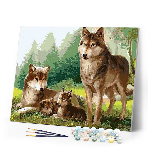 paint by numbers | Hot dog | animals dogs intermediate | FiguredArt