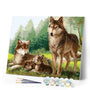 paint by numbers | Hot dog | animals dogs intermediate | FiguredArt