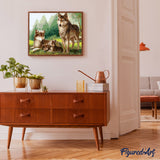 paint by numbers | Hot dog | animals dogs intermediate | FiguredArt