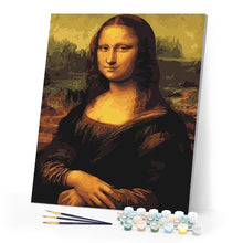 Load image into Gallery viewer, paint by numbers | Da Vinci Mona Lisa La Joconde | famous paintings intermediate | FiguredArt