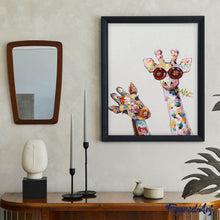 Load image into Gallery viewer, Duo of Pop Art Giraffes