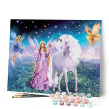 Load image into Gallery viewer, paint by numbers | Magical Unicorn | advanced animals kids unicorns | FiguredArt