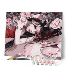 Load image into Gallery viewer, paint by numbers | Manga | easy flowers world | FiguredArt