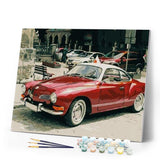 paint by numbers | Vintage Car | cars and motos cities intermediate vintage | FiguredArt