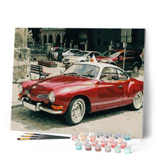 Load image into Gallery viewer, paint by numbers | Vintage Car | cars and motos cities intermediate vintage | FiguredArt