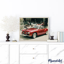 Load image into Gallery viewer, paint by numbers | Vintage Car | cars and motos cities intermediate vintage | FiguredArt