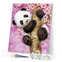 paint by numbers | Baby Panda | animals intermediate pandas | FiguredArt