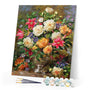 paint by numbers | Flowers All colors | advanced flowers | FiguredArt