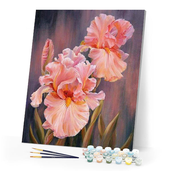 paint by numbers | Flower in Wonderland | flowers intermediate | FiguredArt