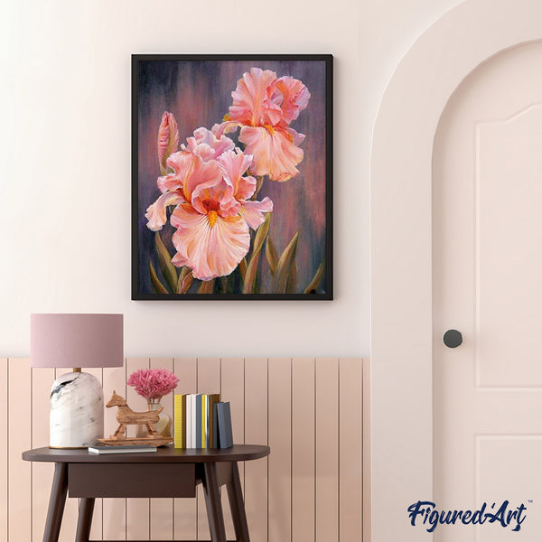 paint by numbers | Flower in Wonderland | flowers intermediate | FiguredArt