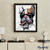 paint by numbers | Dog Businessman | animals dogs easy | FiguredArt