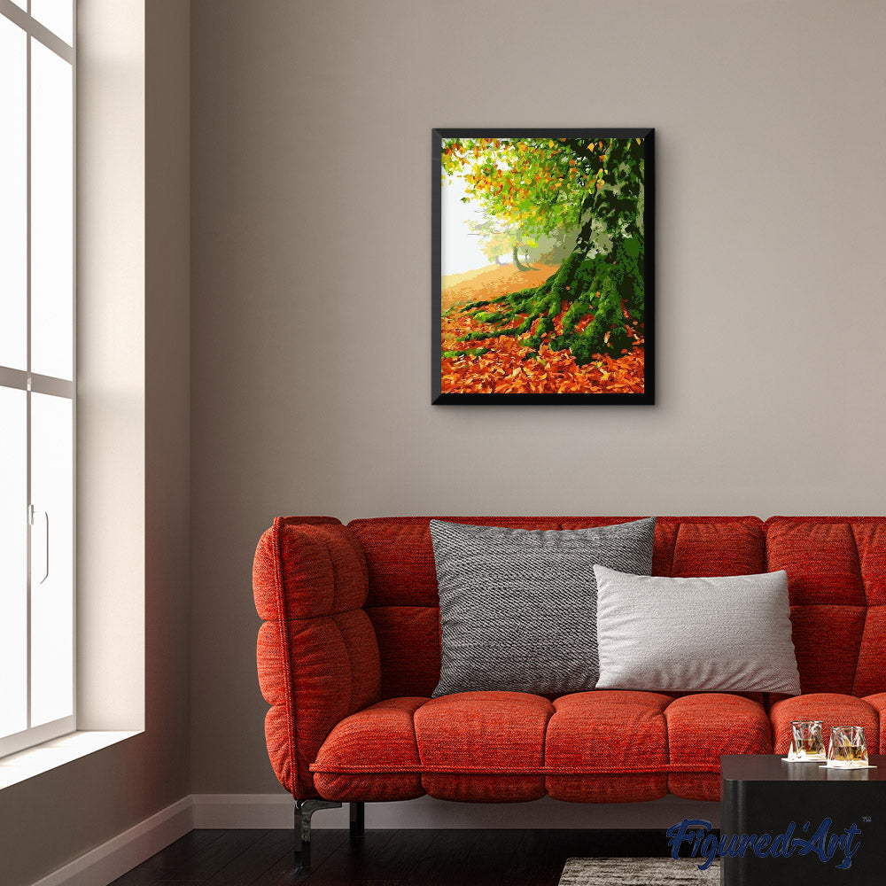 paint by numbers | Century Tree | advanced landscapes trees | FiguredArt