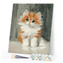 paint by numbers | Cute Little Cat | animals cats easy | FiguredArt