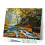 paint by numbers | Clear River in the Forest | advanced landscapes | FiguredArt