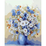 paint by numbers | Vertical Vase | advanced flowers | FiguredArt