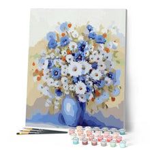 Load image into Gallery viewer, paint by numbers | Vertical Vase | advanced flowers | FiguredArt