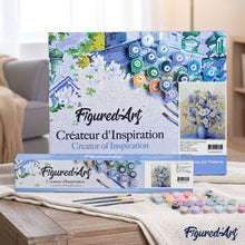 Load image into Gallery viewer, paint by numbers | Vertical Vase | advanced flowers | FiguredArt